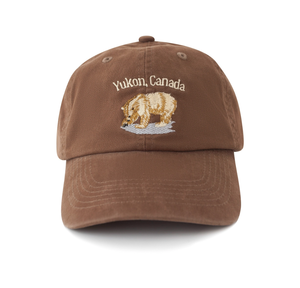 Boné Vintage Yukon Canada Brivella - Marrom