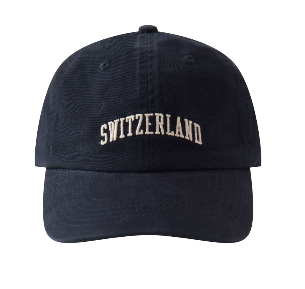 Boné Vintage Switzerland Brivella - Azul Marinho