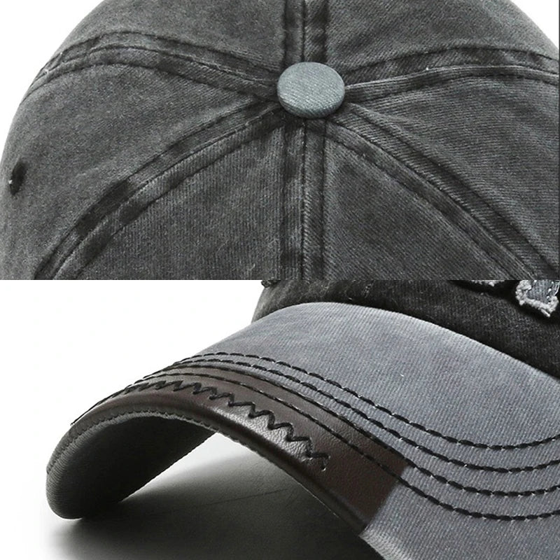 Boné Vintage Original The Black Brivella - Cinza